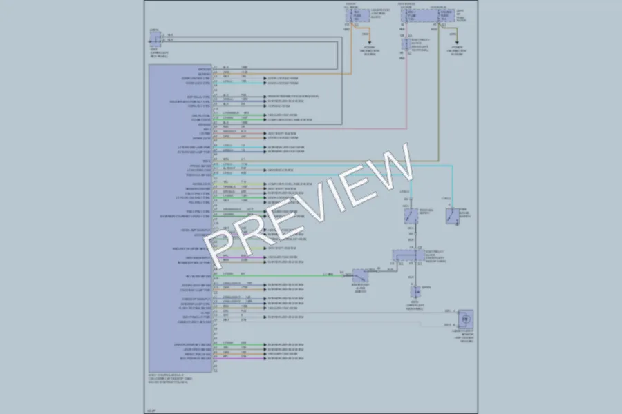 2002 GMC 3500 Body Control Modules wiring diagram preview