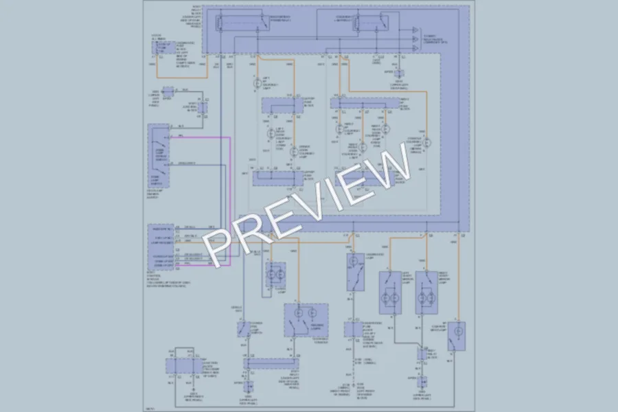 2002 GMC 1500 Hd Interior Lights wiring diagram preview