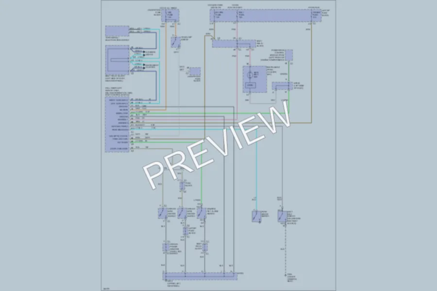 2002 GMC 1500 Hd Warning Systems wiring diagram preview