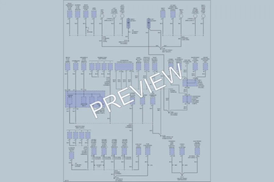 2002 GMC C1500 Ground Distribution wiring diagram preview