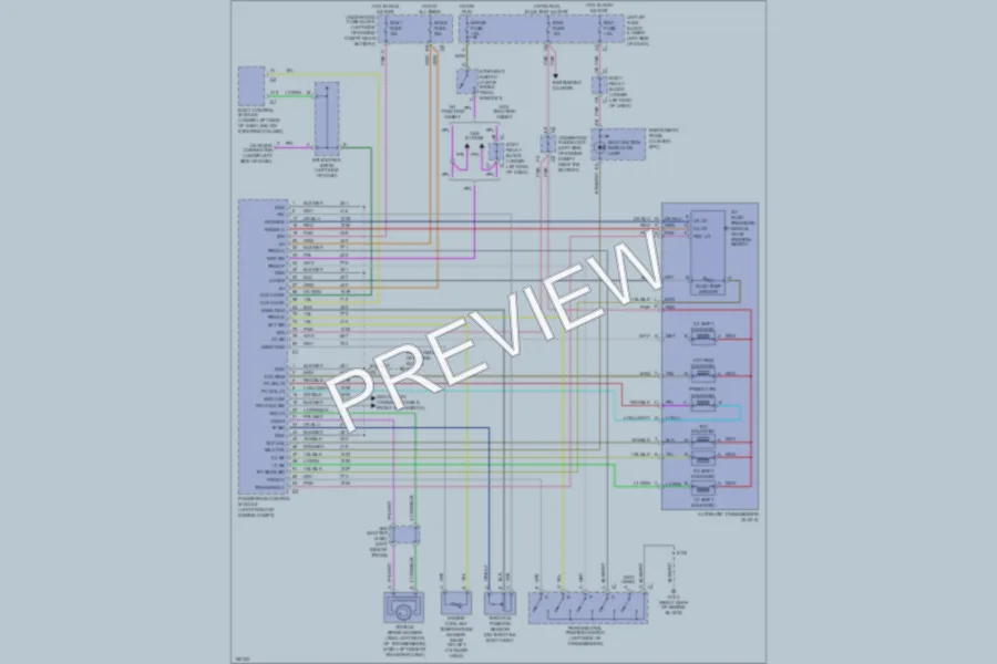 2002 GMC 1500 Transmission wiring diagram preview