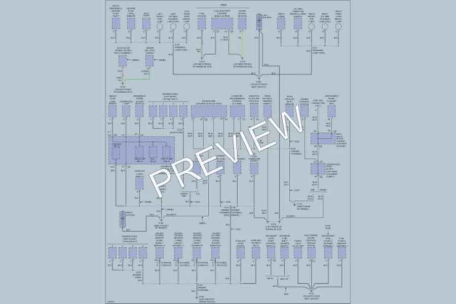 2002 GMC 2500 Ground Distribution wiring diagram preview