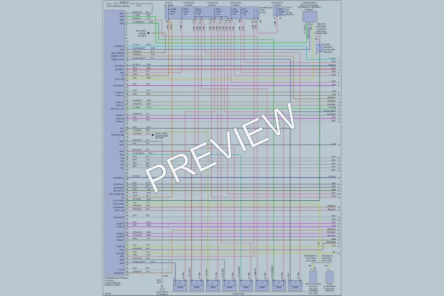 2002 GMC K1500 Engine Performance wiring diagram preview