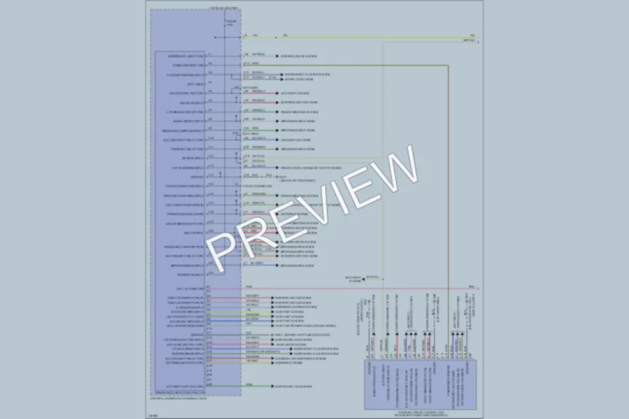 2002 Honda Accord Body Computer wiring diagram preview