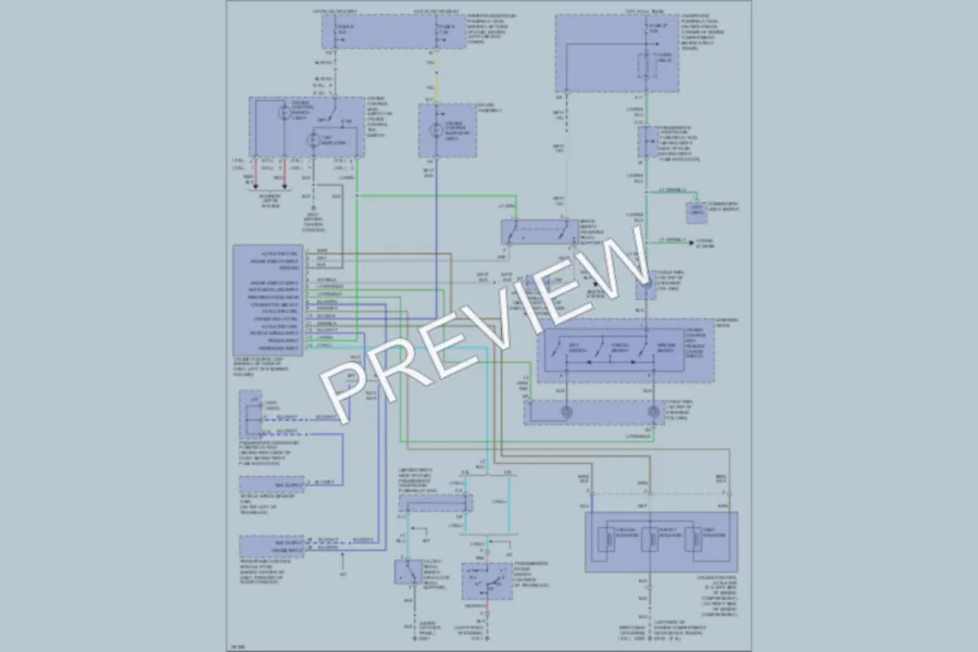 2002 Honda Accord Cruise Control wiring diagram preview