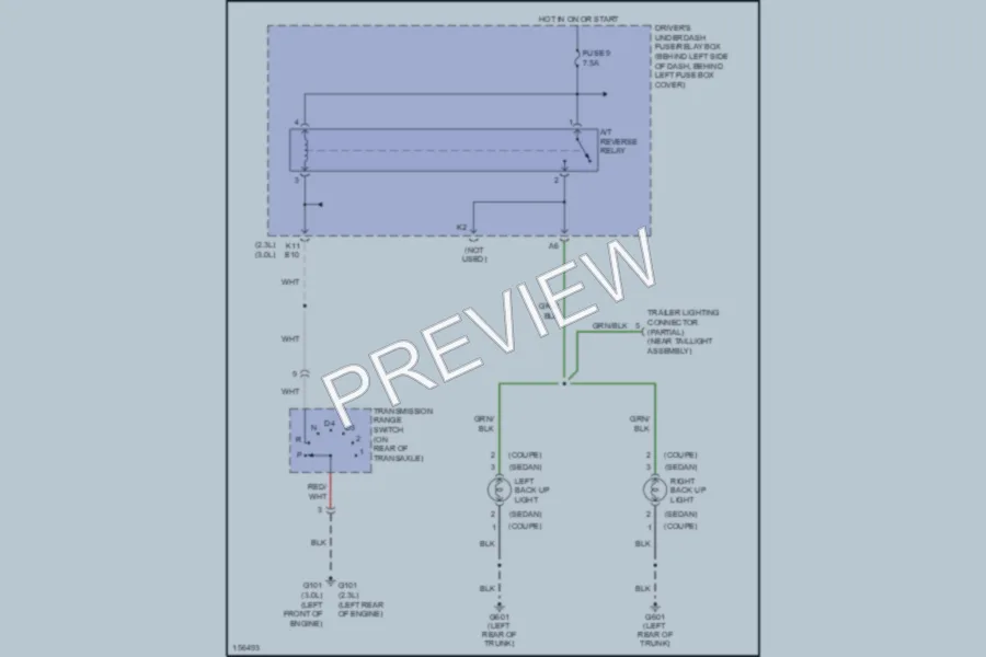 2002 Honda Accord Exterior Lights wiring diagram preview