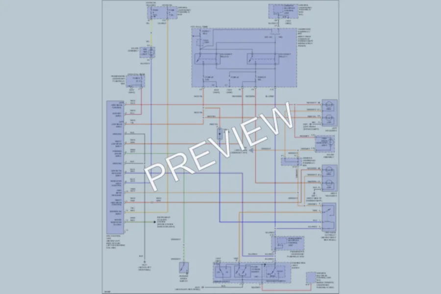 2002 Honda Accord Headlights wiring diagram preview