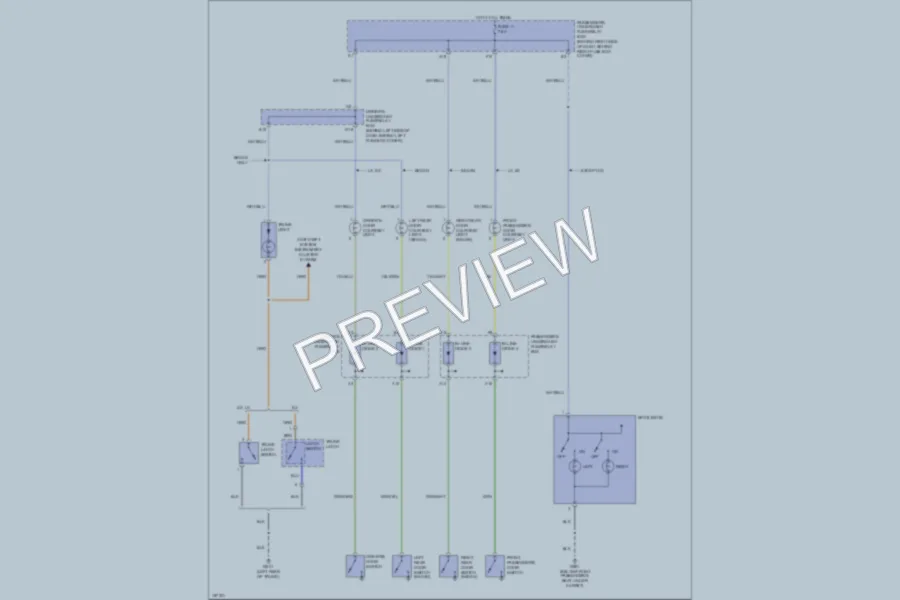 2002 Honda Accord Interior Lights wiring diagram preview