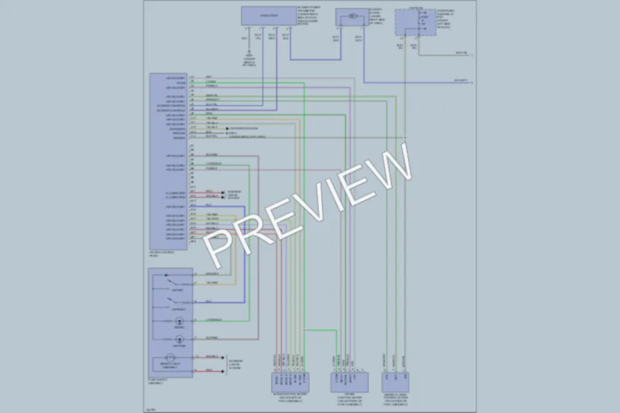 2002 Honda Civic Air Conditioning wiring diagram preview