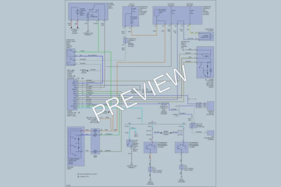 2002 Honda Civic Cruise Control wiring diagram preview