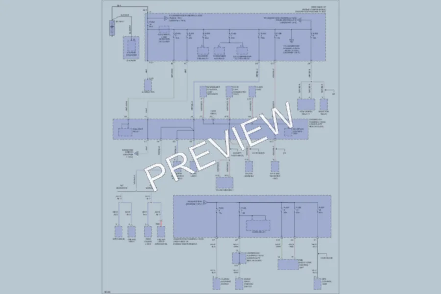 2002 Honda Civic Power Distribution wiring diagram preview