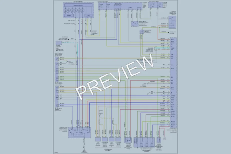 2002 Honda Civic Transmission wiring diagram preview