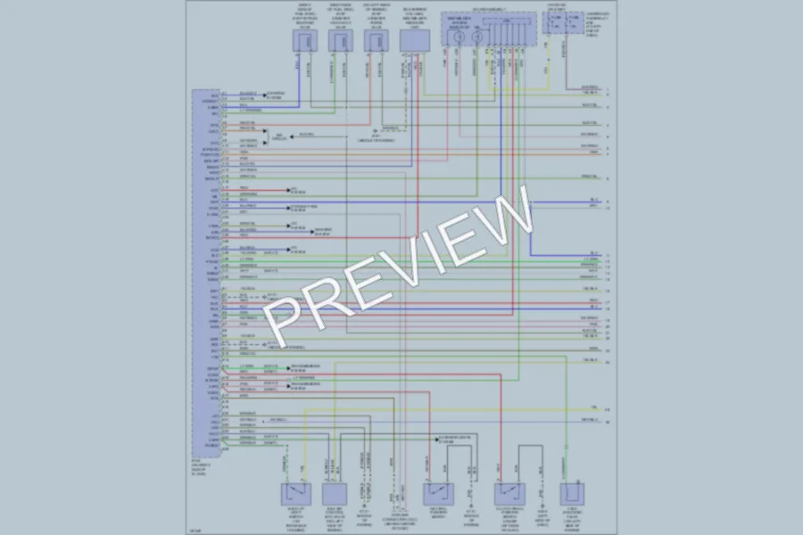 2002 Honda Insight Engine Performance wiring diagram preview