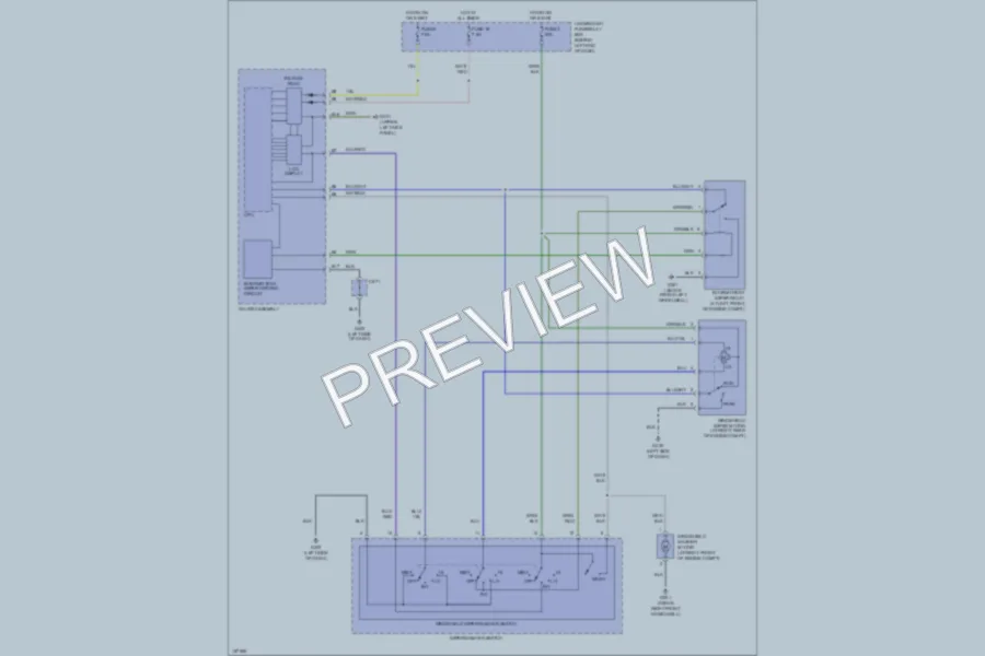 2002 Honda Insight Wiper Washer wiring diagram preview