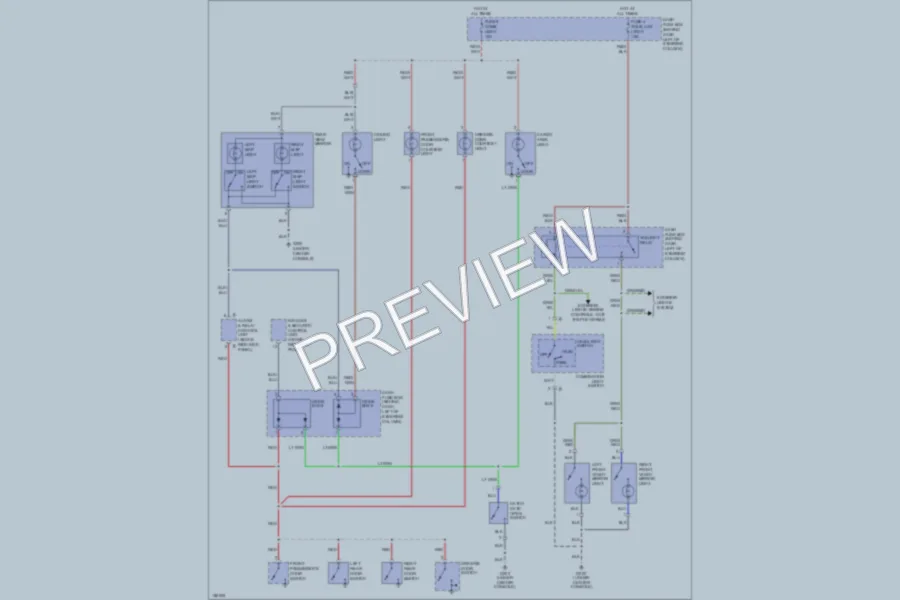 2002 Honda Passport Interior Lights wiring diagram preview