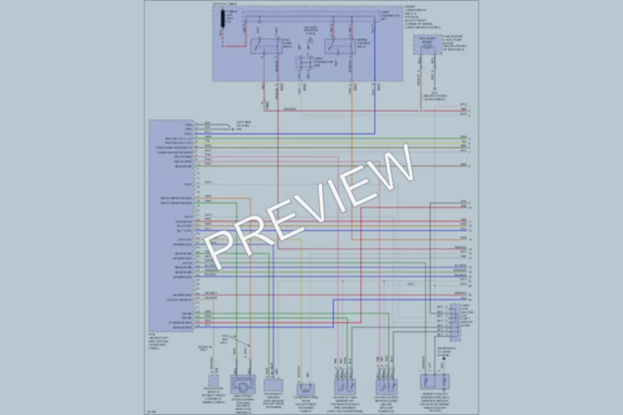 2002 Hyundai Elantra Engine Performance wiring diagram preview