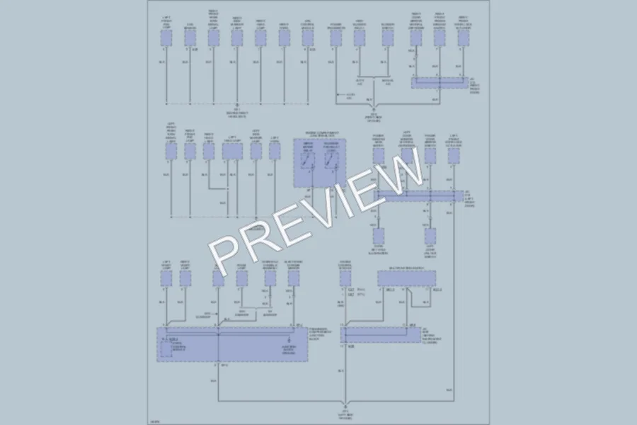 2002 Hyundai Sonata Ground Distribution wiring diagram preview