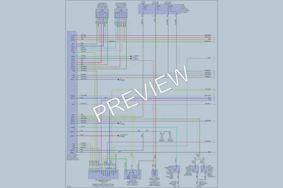 2002 Infiniti G20 Engine Performance wiring diagram preview