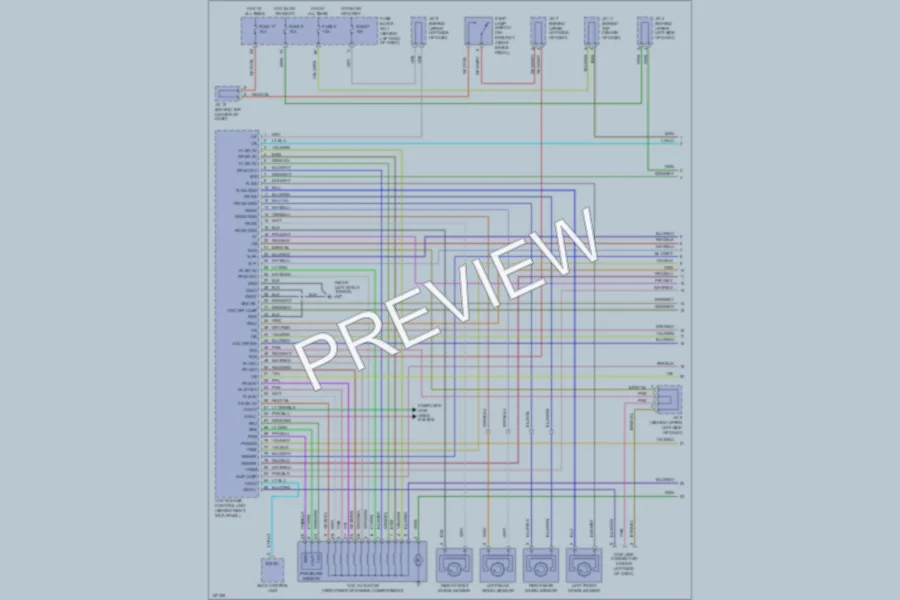 2002 Infiniti Q45 Anti Lock Brakes wiring diagram preview
