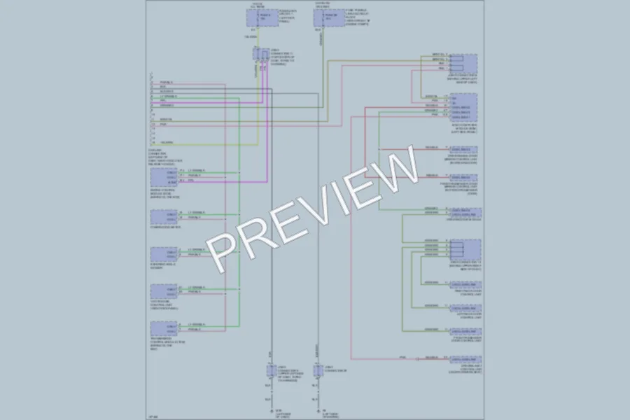 2002 Infiniti Q45 Computer Data Lines wiring diagram preview