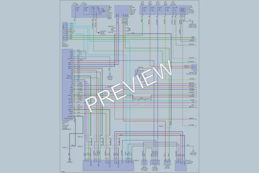2002 Infiniti Q45 Navigation wiring diagram preview