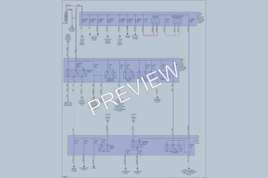 2002 Infiniti Q45 Power Distribution wiring diagram preview