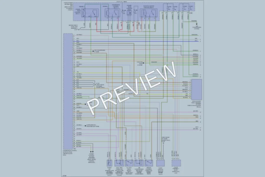 2002 Jaguar SType Engine Performance wiring diagram preview