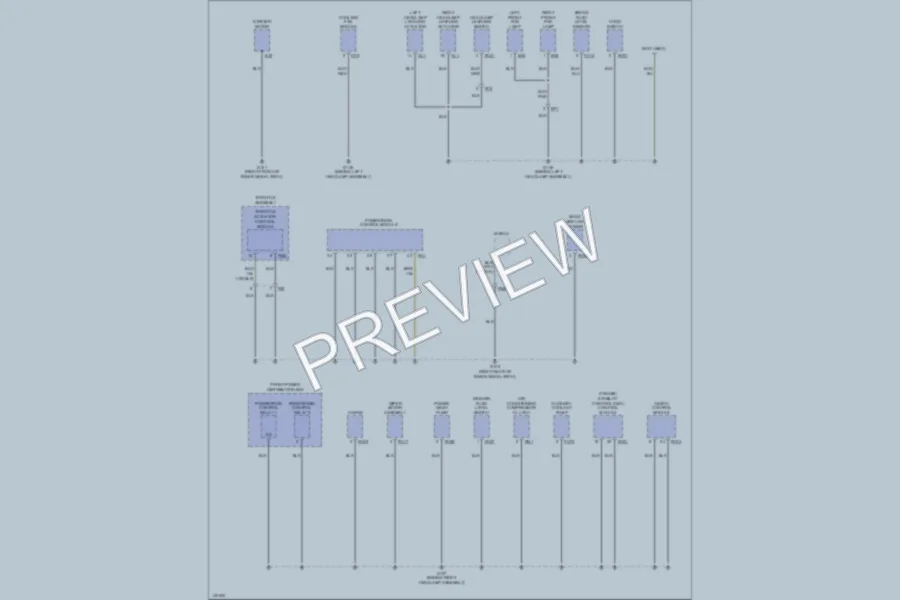 2002 Jaguar SType Ground Distribution wiring diagram preview