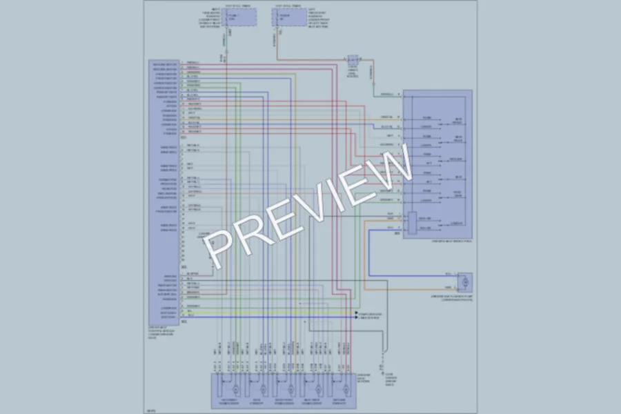 2002 Jaguar XJR Memory Systems wiring diagram preview