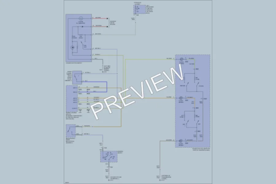 2002 Jaguar XJSport Cruise Control wiring diagram preview