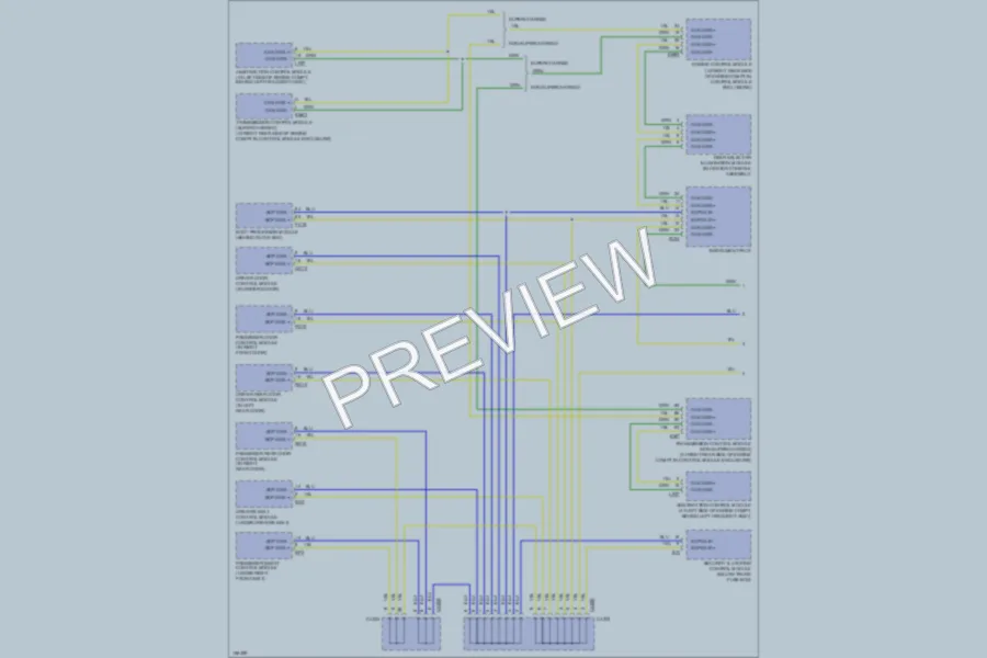 2002 Jaguar XJSuper Computer Data Lines wiring diagram preview