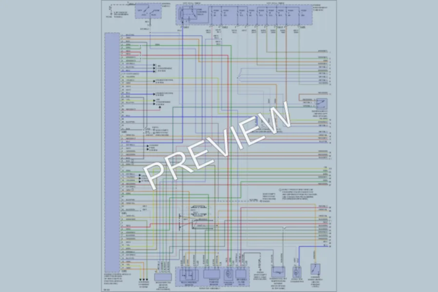 2002 Jaguar XK8 Engine Performance wiring diagram preview