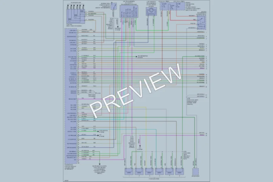 2002 Jeep GrandCherokee Engine Performance wiring diagram preview