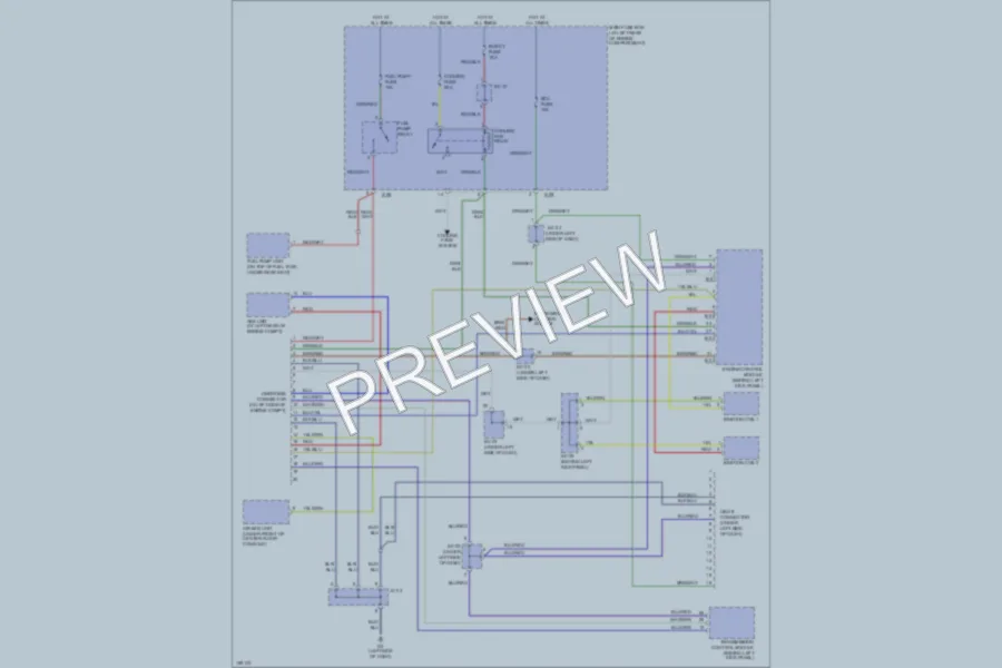 2002 Kia RioCinco Computer Data Lines wiring diagram preview