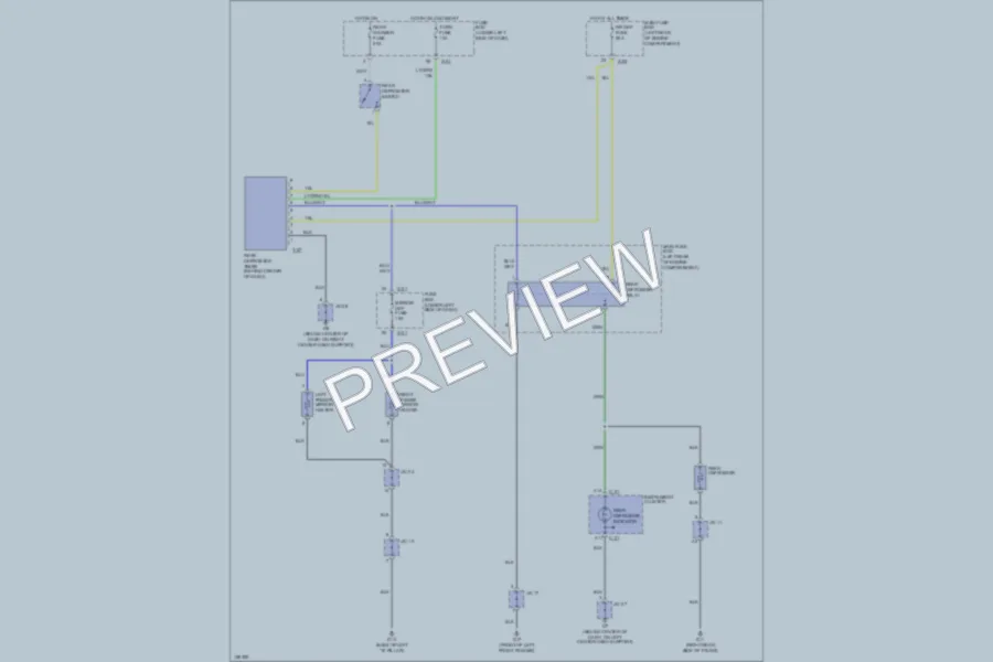 2002 Kia RioCinco Defoggers wiring diagram preview