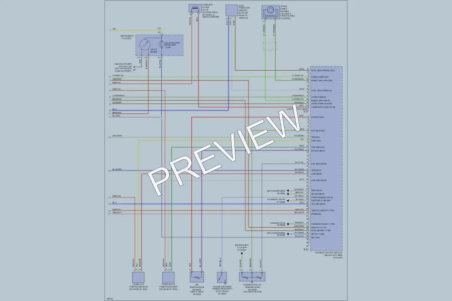 2002 Kia RioCinco Engine Performance wiring diagram preview