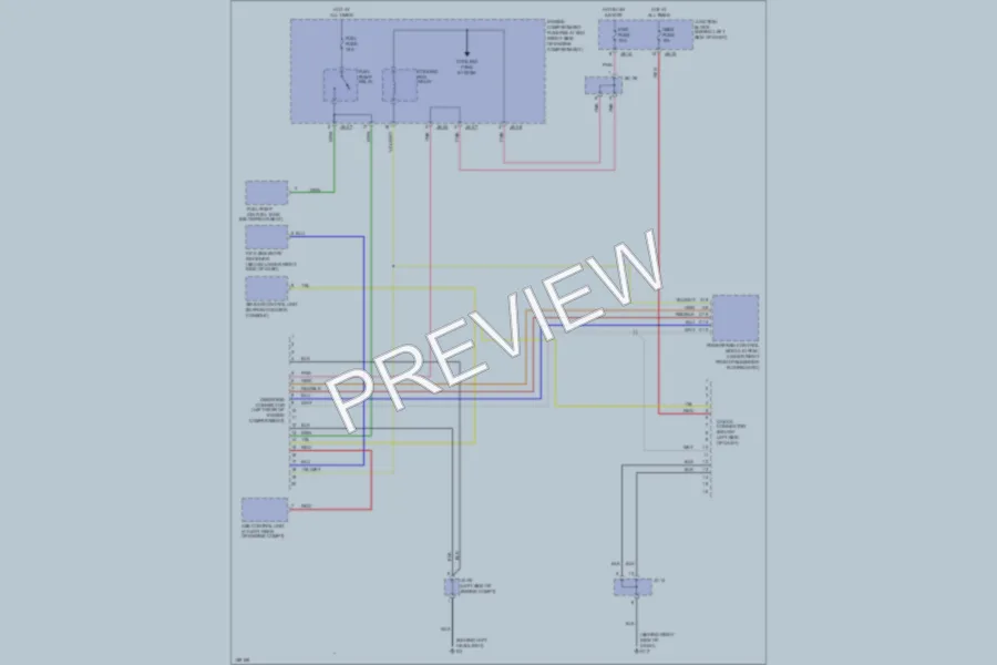 2002 Kia Sedona Computer Data Lines wiring diagram preview