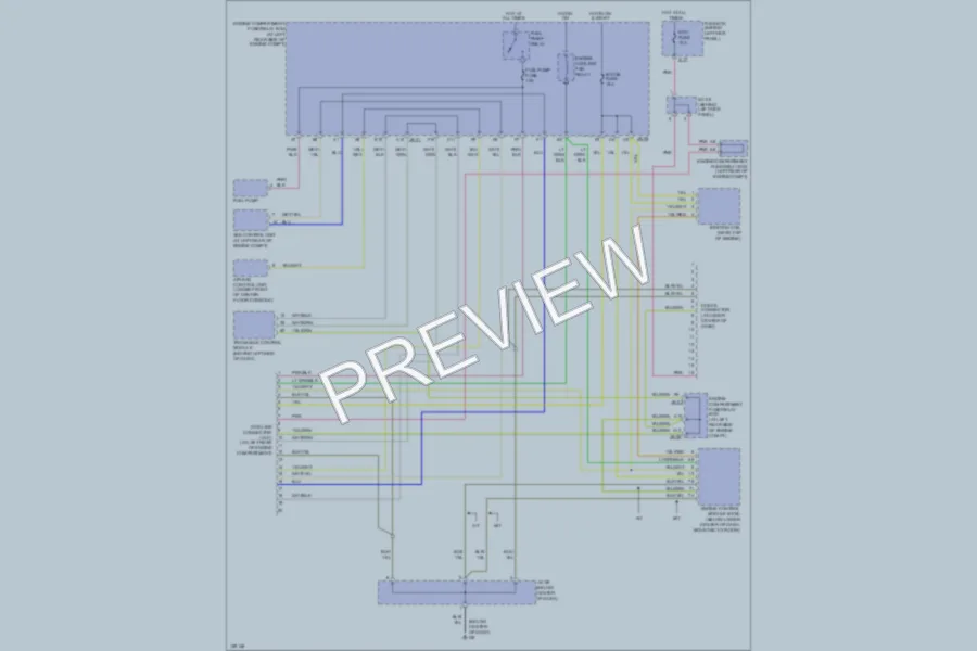 2002 Kia Spectra Computer Data Lines wiring diagram preview
