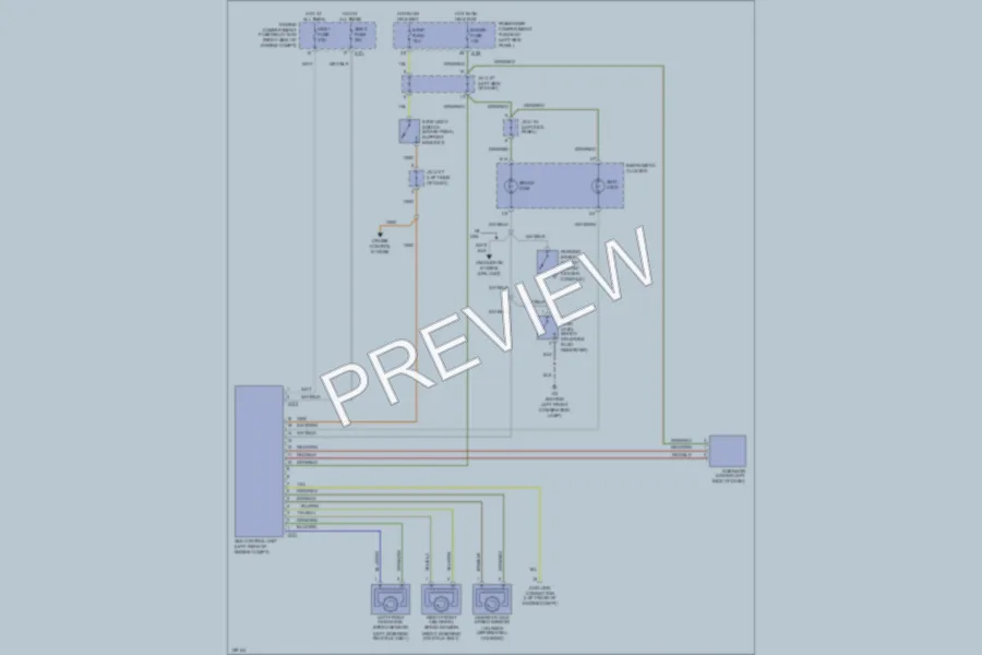 2002 Kia Sportage Anti Lock Brakes wiring diagram preview