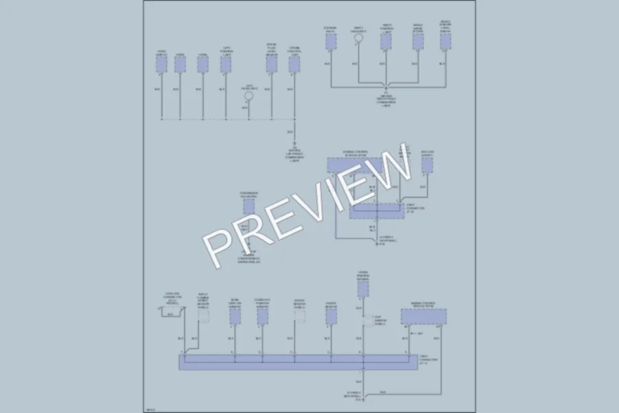 2002 Kia Sportage Ground Distribution wiring diagram preview