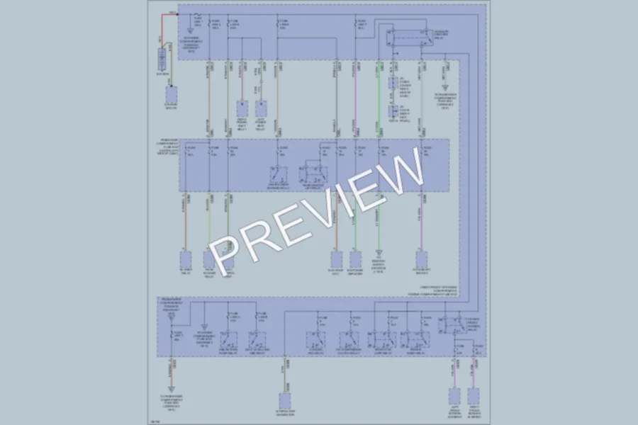2002 LandRover Discovery Power Distribution wiring diagram preview