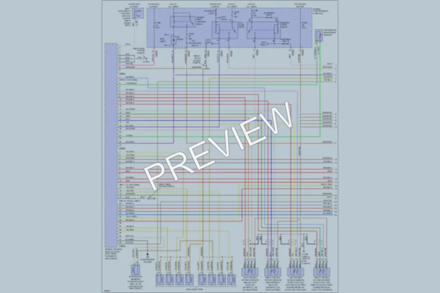 2002 LandRover RangeRover Engine Performance wiring diagram preview