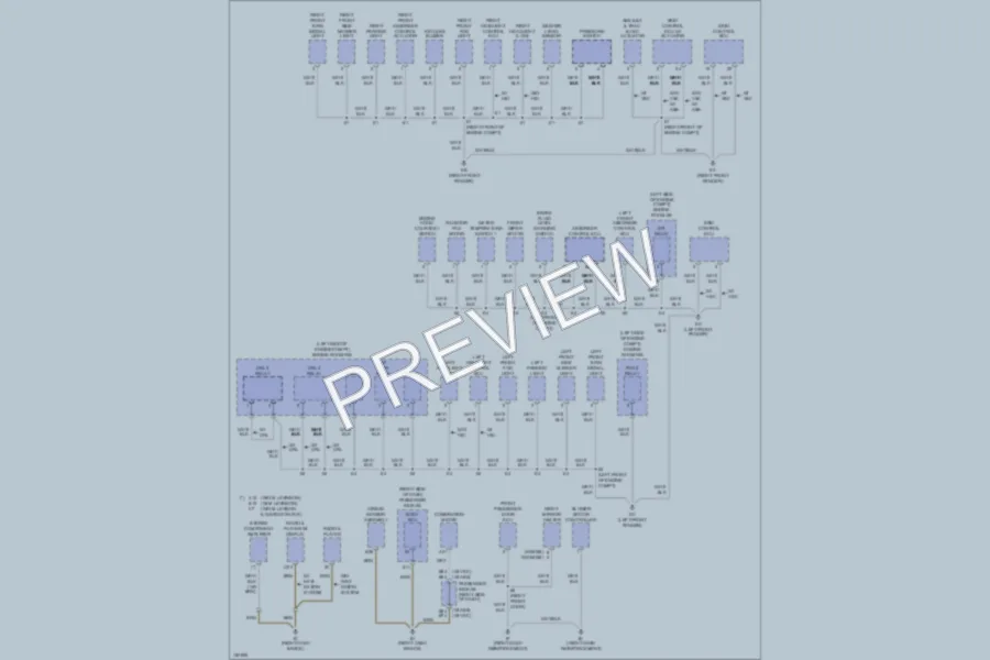 2002 Lexus ES300 Ground Distribution wiring diagram preview