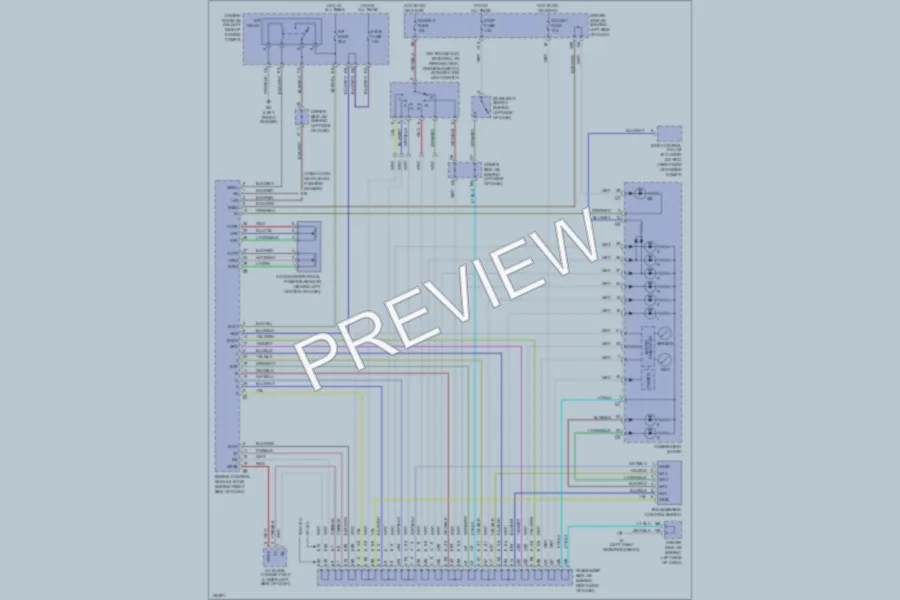 2002 Lexus ES300 Transmission wiring diagram preview