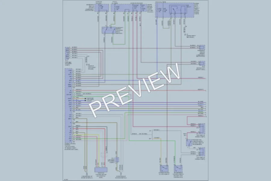 2002 Lexus IS300 Cruise Control wiring diagram preview