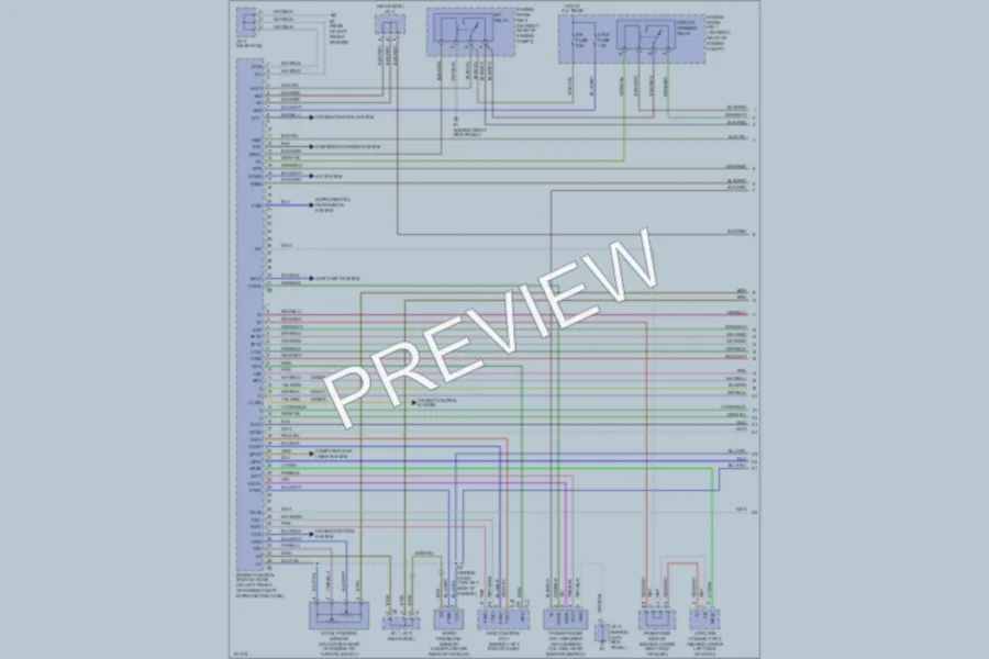 2002 Lexus IS300 Engine Performance wiring diagram preview