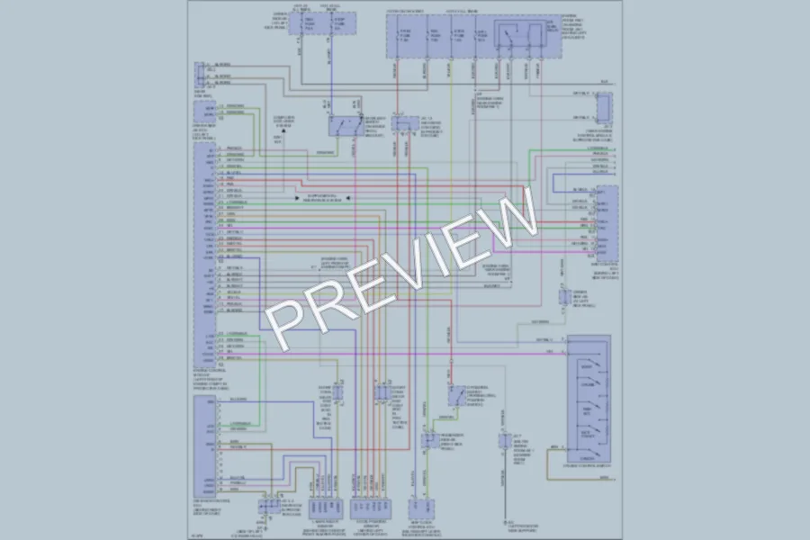2002 Lexus LS430 Cruise Control wiring diagram preview