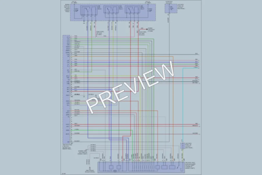 2002 Lexus LX470 Anti Lock Brakes wiring diagram preview