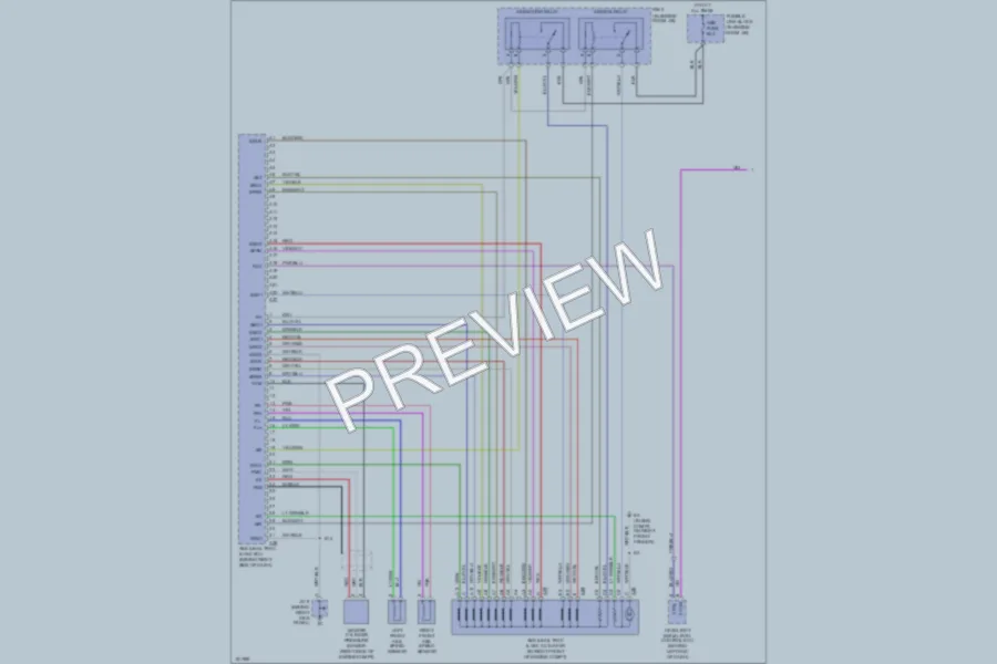 2002 Lexus RX300 Anti Lock Brakes wiring diagram preview