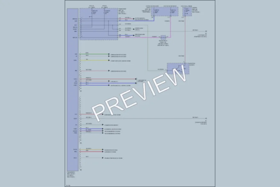 2002 Lexus SC430 Body Computer wiring diagram preview